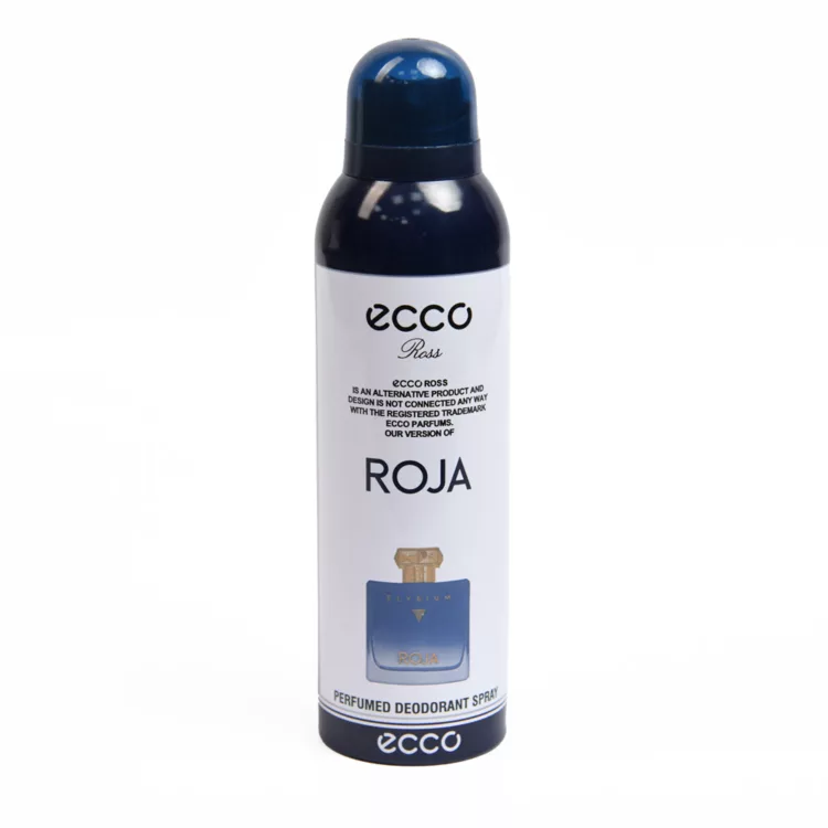 اسپری بدن مردانه اکو رز ecco ross مدل روژا داو الیزیوم پورهوم