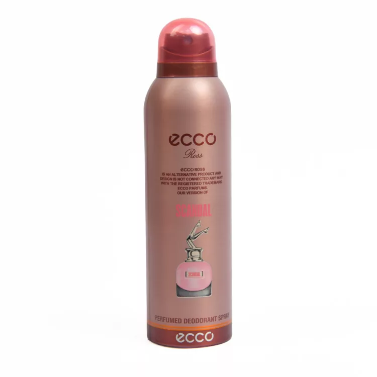 اسپری بدن زنانه اکو رز ecco ross مدل اسکندل