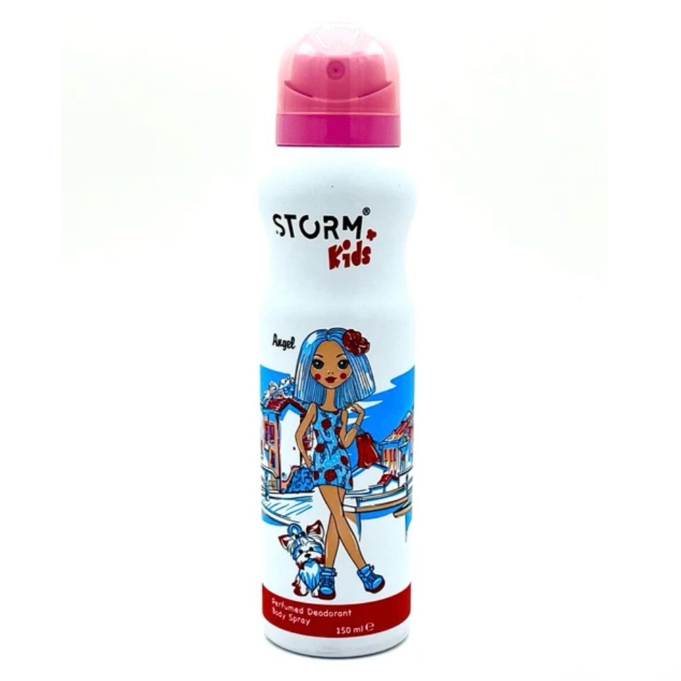 اسپری بدن بچگانه اورجینال رایحه Angel برند Storm