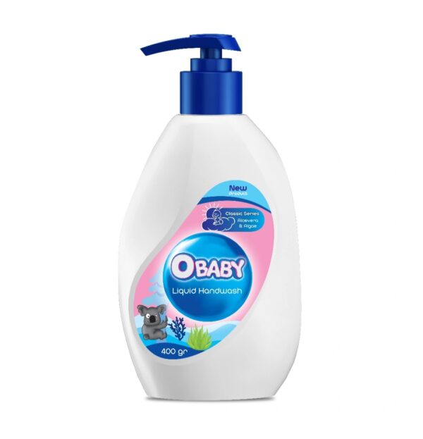 مایع دستشویی ملایم کودک سری کلاسیک 400 گرمی OBABY
