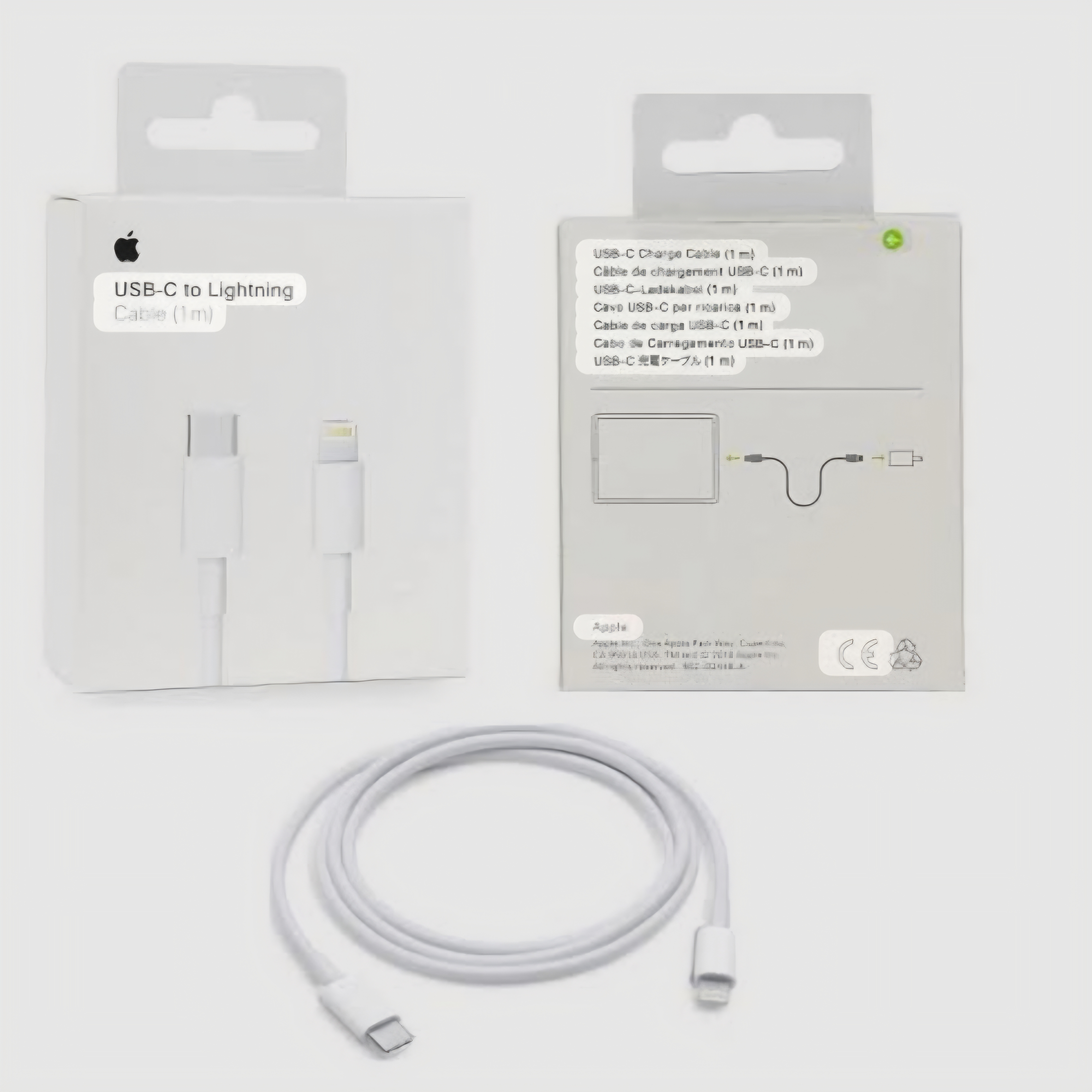 کابل تبدیل USB-C به لایتنینگ اپل طول 1 متر