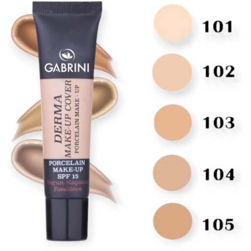 کرم پودر مات 24 ساعته درما گابرینی *اصل* GABRINI شماره 2