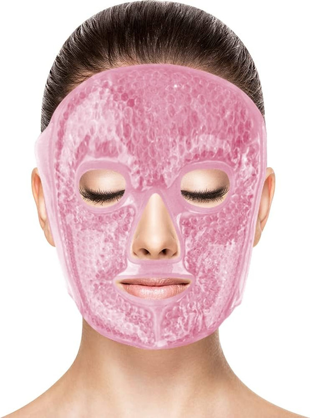 ماسک ژله ای صورت ، کمپرس سردی برای کاهش پف و التهاب و بازگرداندن شادابی و طراوت پوست.