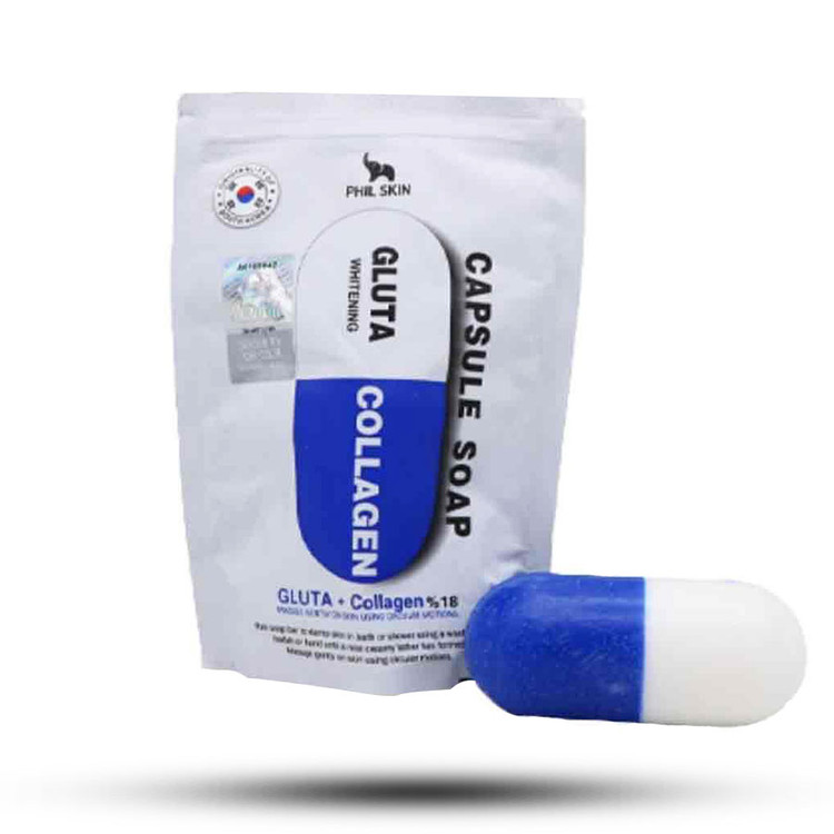 صابون کپسولی گلوتاتیون اصل مارک Phil Skin (Gluta Capsule Soap
