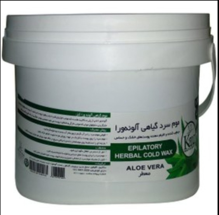 موم سرد آلوئه ورا کنز سطلی 4 کیلویی 3700