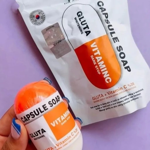 صابون کپسولی اسکین Phil Skin Gluta Vitamin C حاوی ویتامین سی حجم 120 گرم
